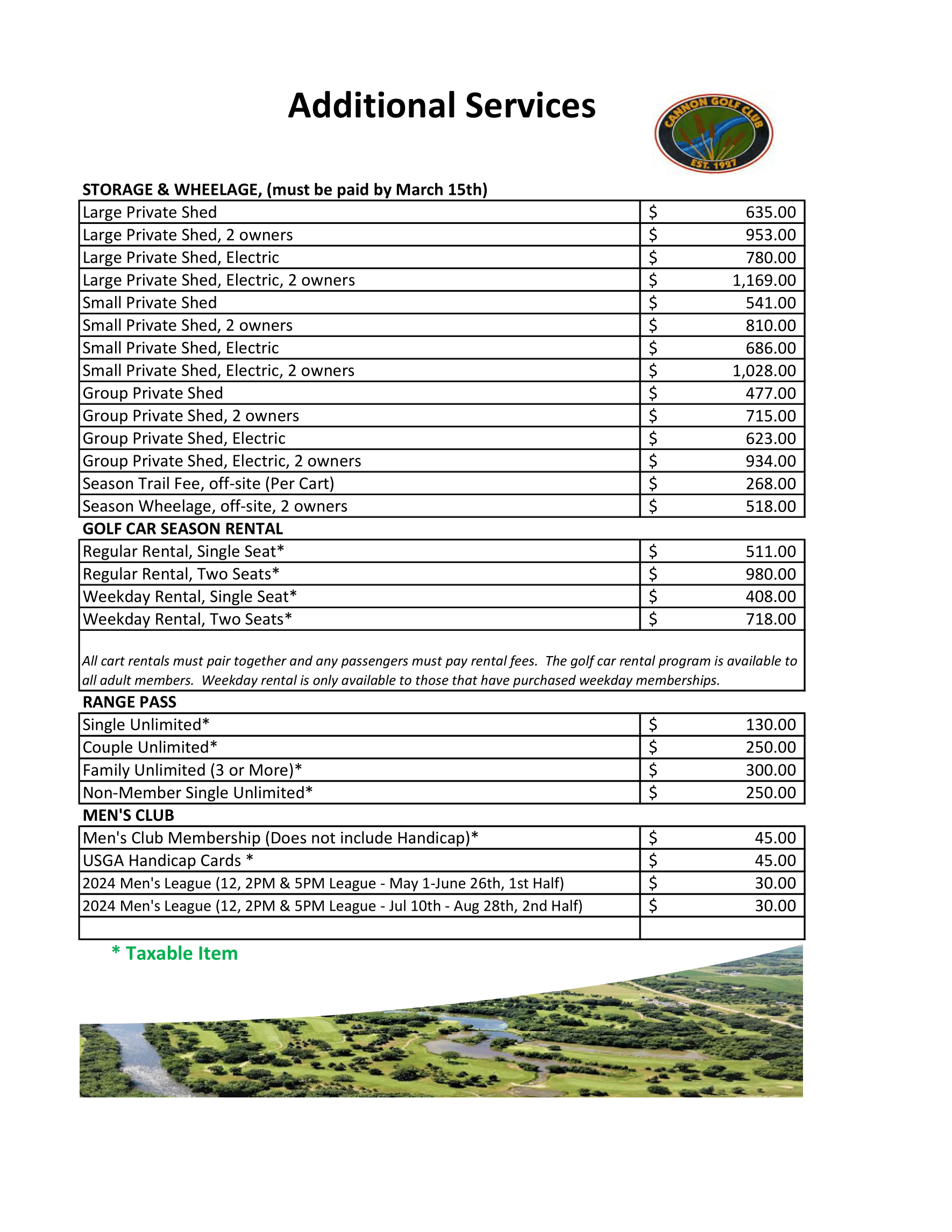 2025 membership rates